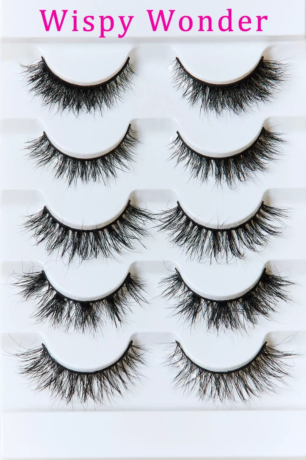 Mink Eyelashes Variety Pack 5 Pairs - Puppy's Aesthetics