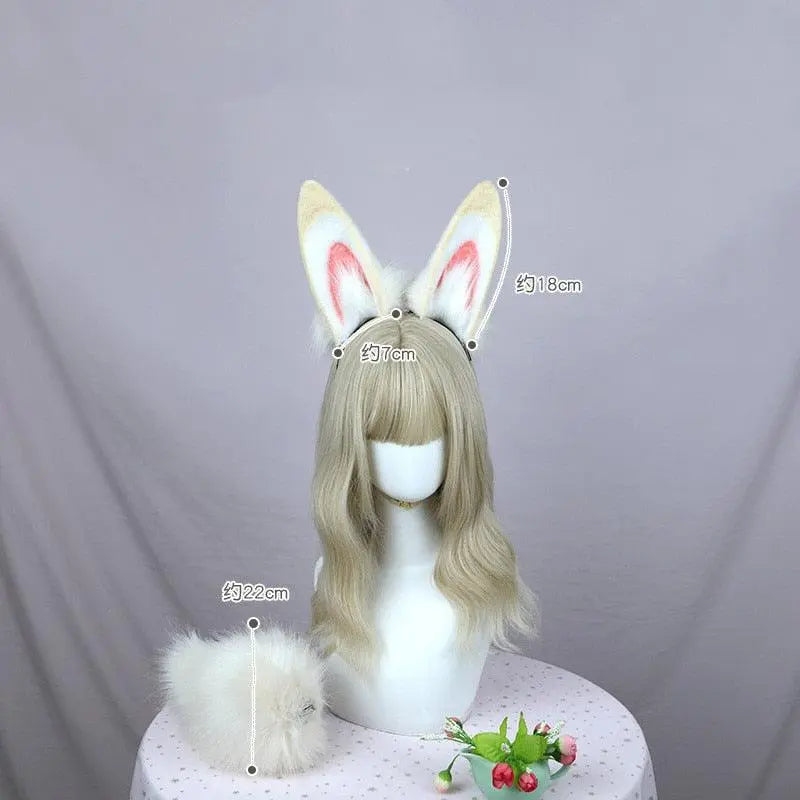 Lovely Plush Bunny Ears Set