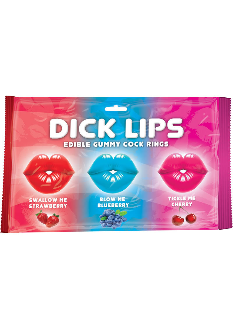 Dick Lips Edible Gummy Cock Rings Candy Set