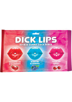 Dick Lips Edible Gummy Cock Rings Candy Set