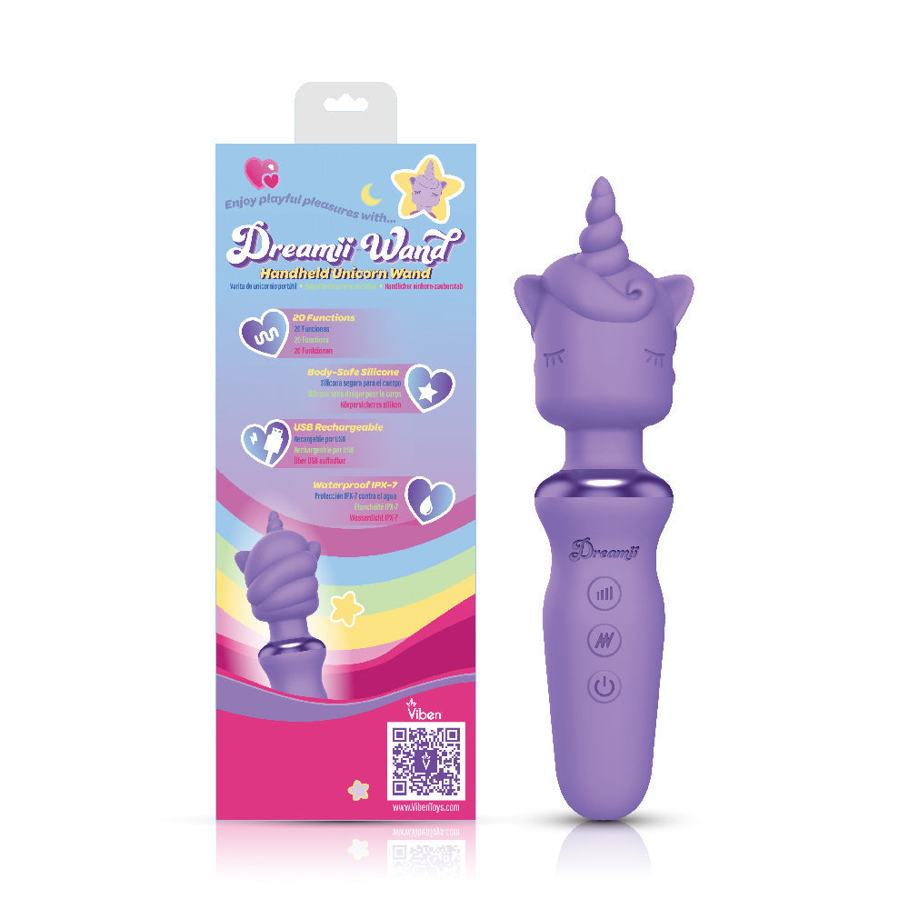 Soft Bloom Dreamii Unicorn Wand Vibrator