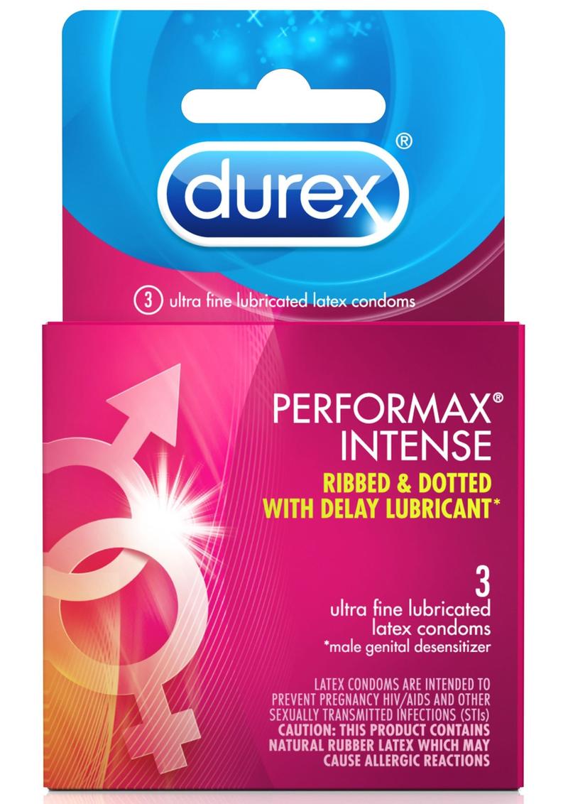 Performax Intense Ribbed Condoms