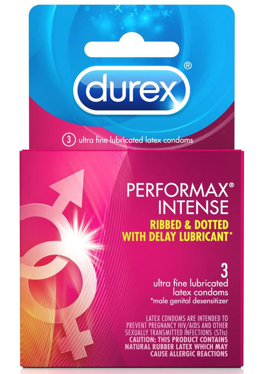 Performax Intense Ribbed Condoms