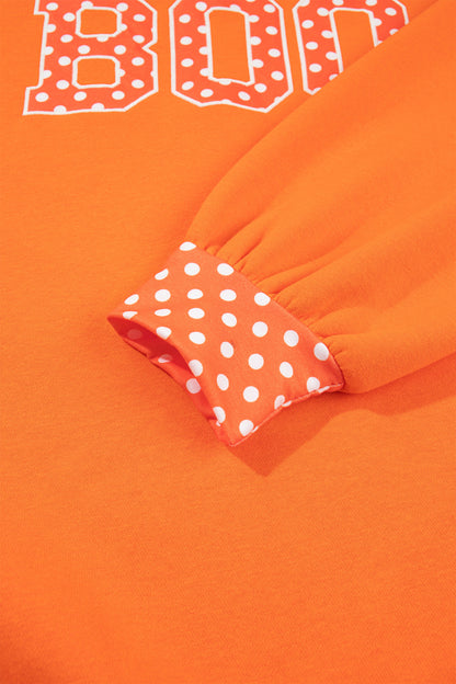 Polka Boo Oversized Sweatshirt
