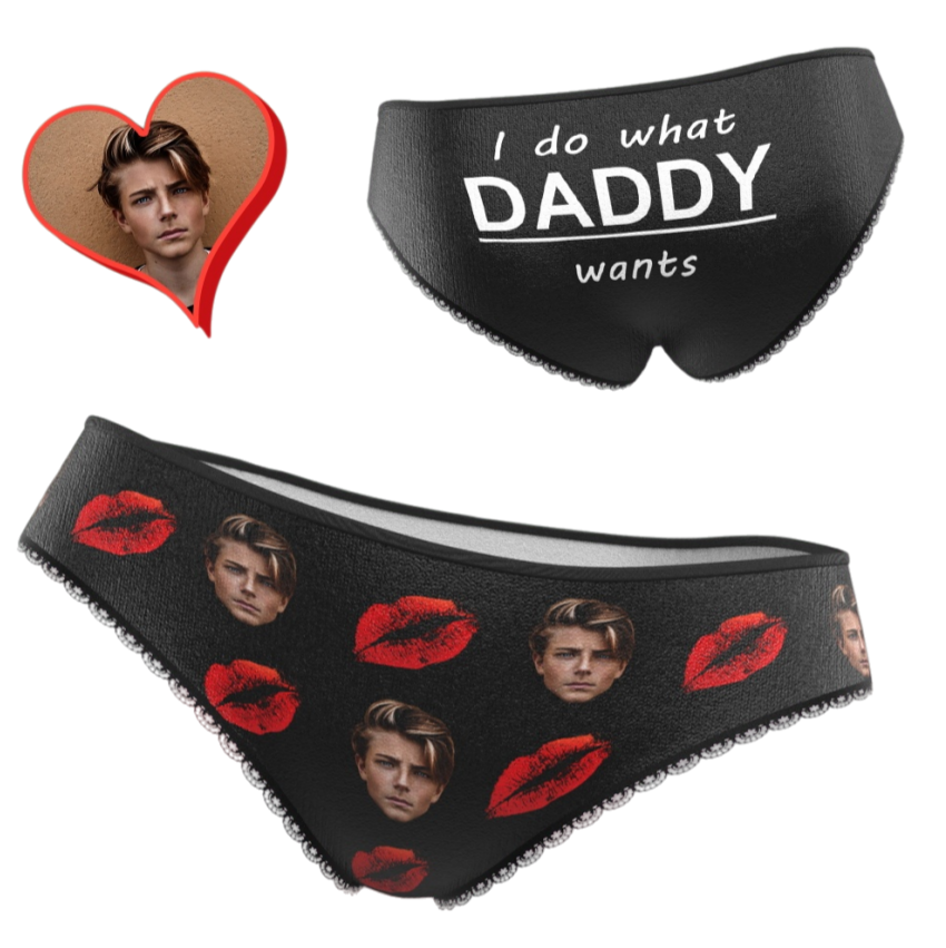 Personalized Face Do What Panties - Puppy's Aesthetics