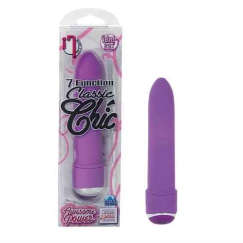 7 Function Classic Chic Mini Personal Massager - Purple