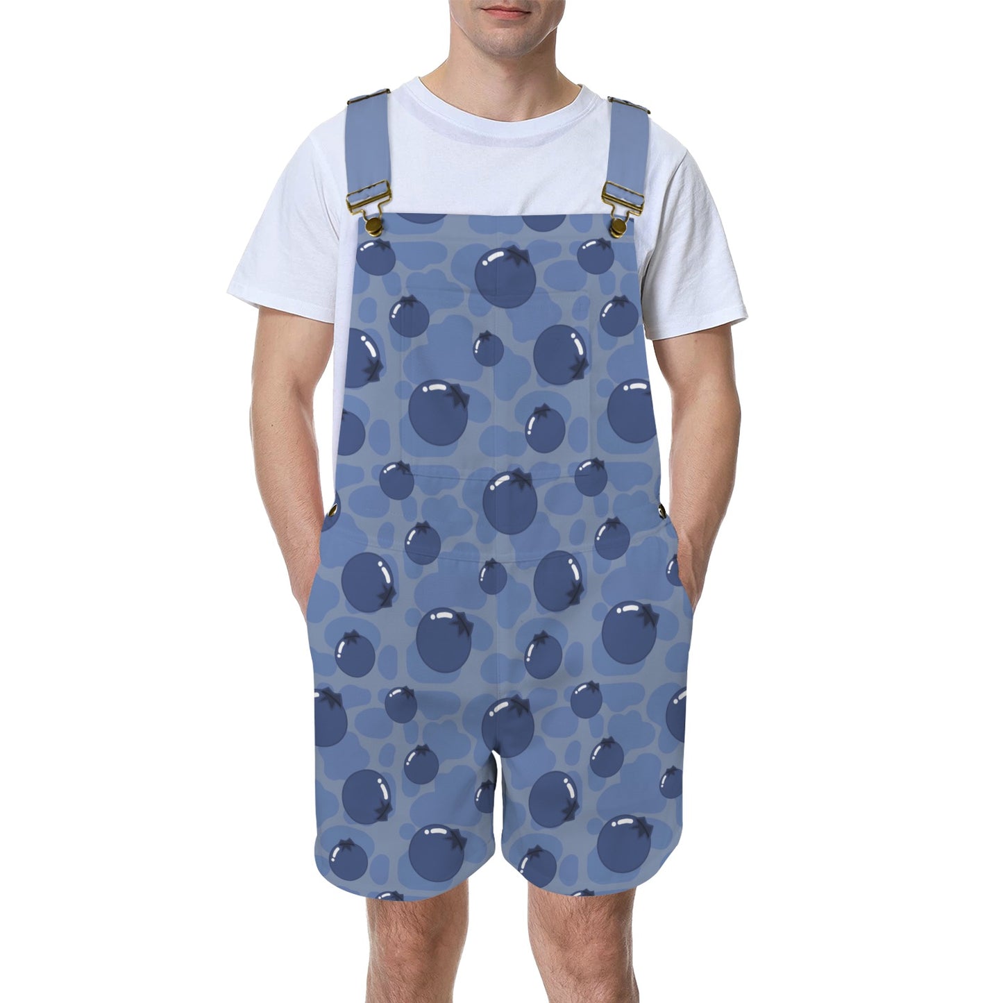 Blueberry Cow Unisex Huggeralls