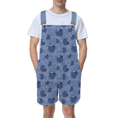 Blueberry Cow Unisex Huggeralls