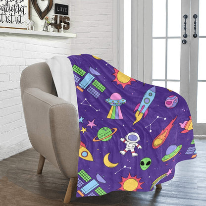 Intergalactic Space Fleece Blankie