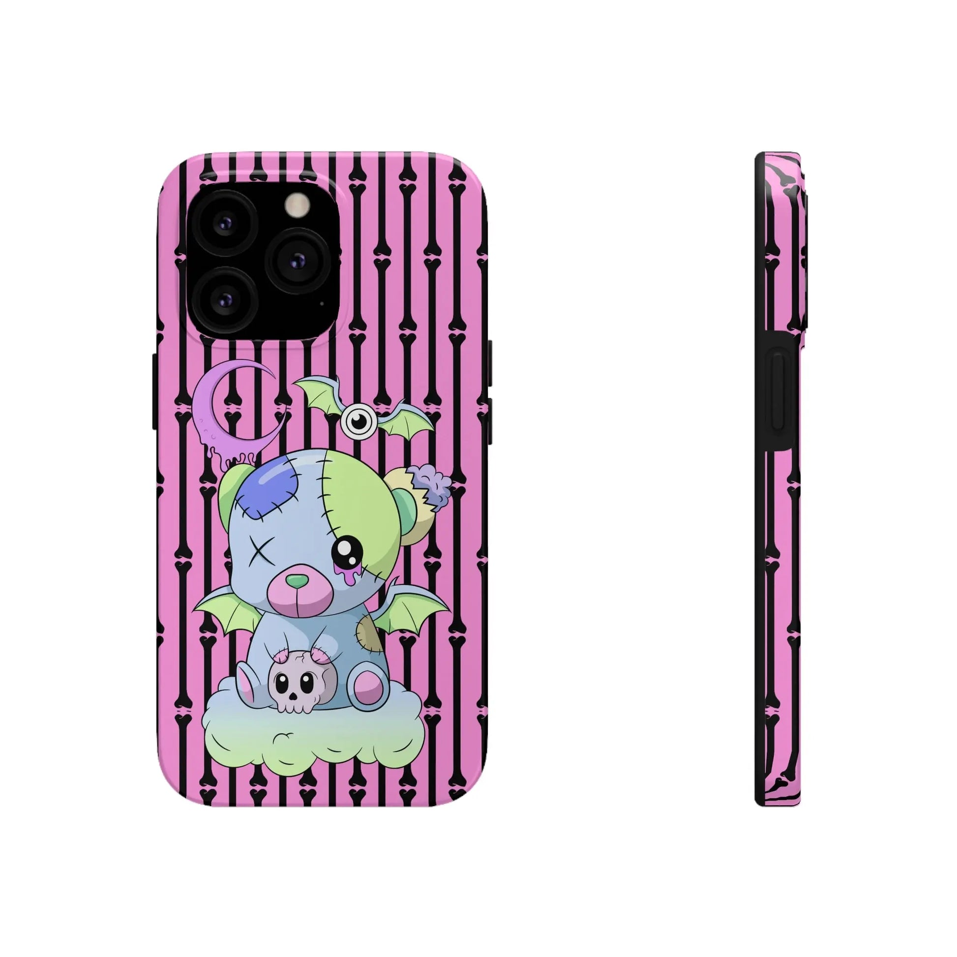 Pastel Goth Bear Tough Phone Case iPhone 13 Pro
