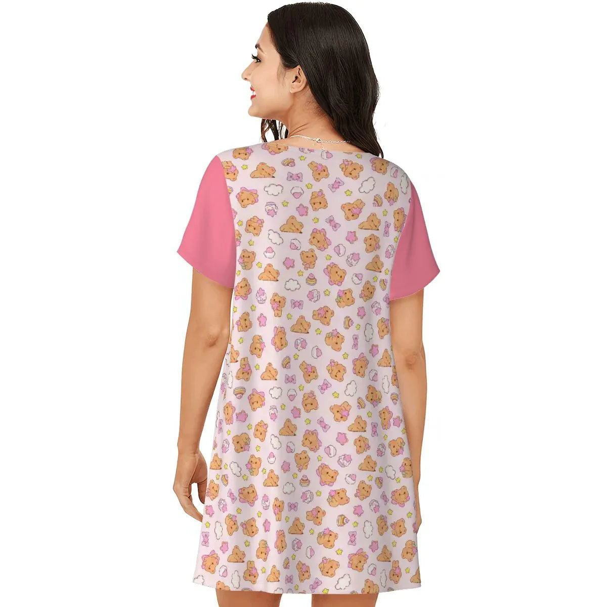 Bearly Adorable Soft Nightgown - Puppy's Aesthetics