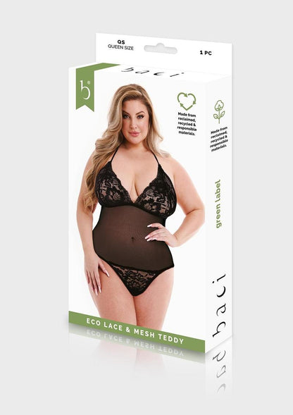 Eco Lace and Mesh Teddy