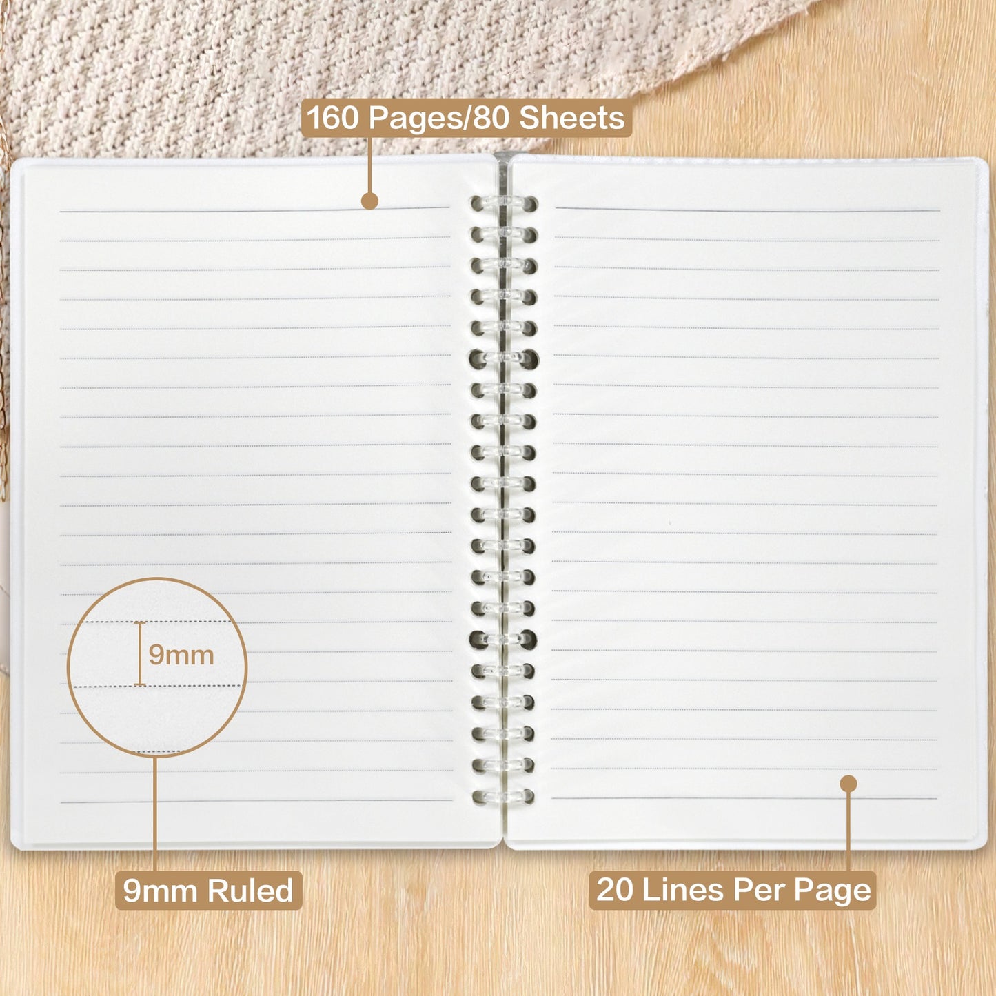 Little Space Spiral Notebook