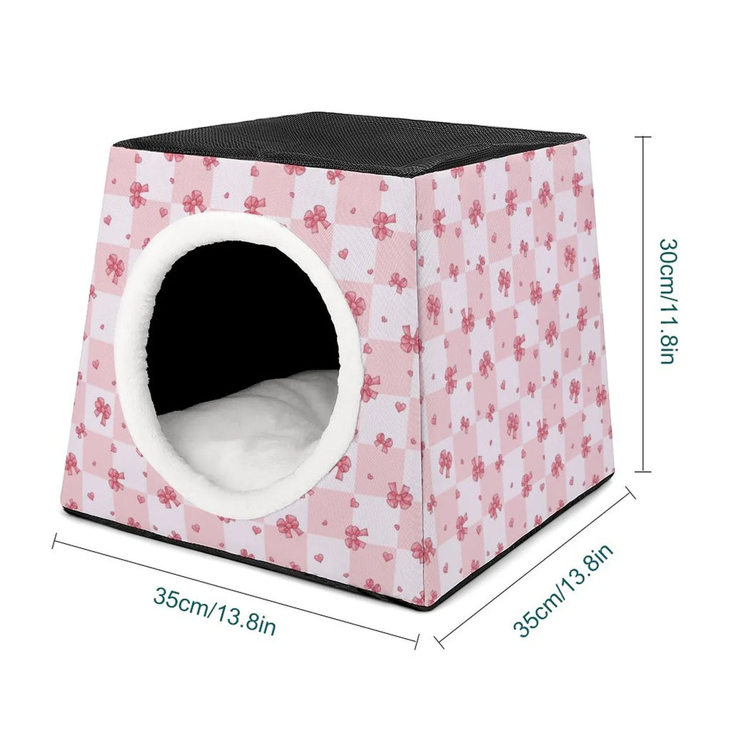 Soft Bow Baby Pet Hideaway