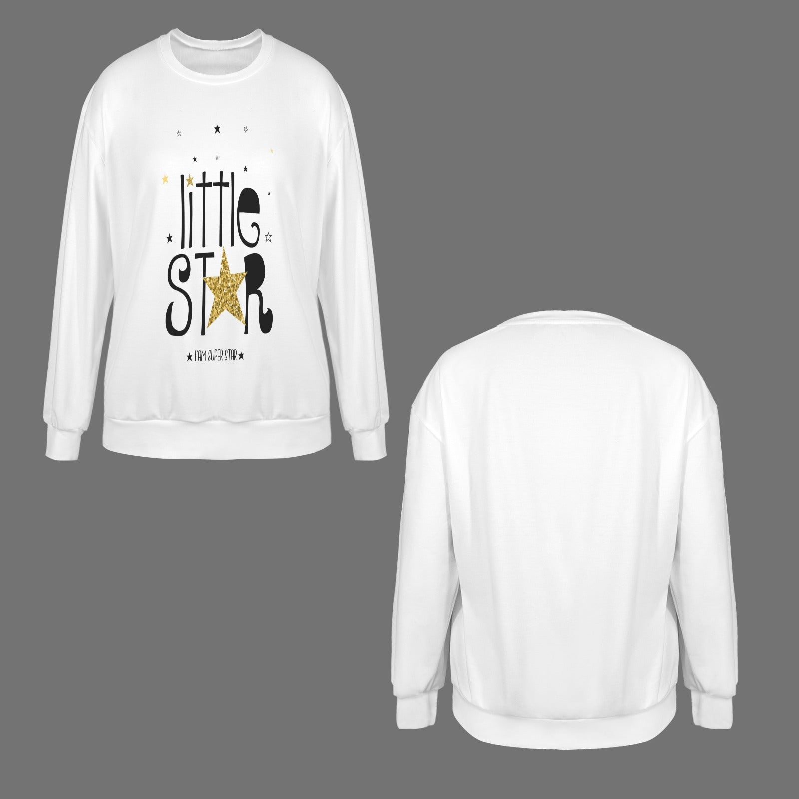 Women's Letter Casual Long Sleeve Sweatshirts