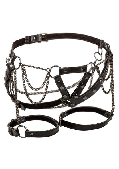 Plus Size Thigh Harness With Chains