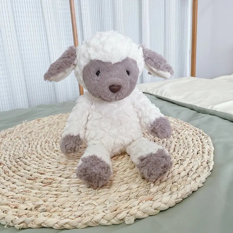 Soft Fluffy Sheep Plushie Auburn 35cm