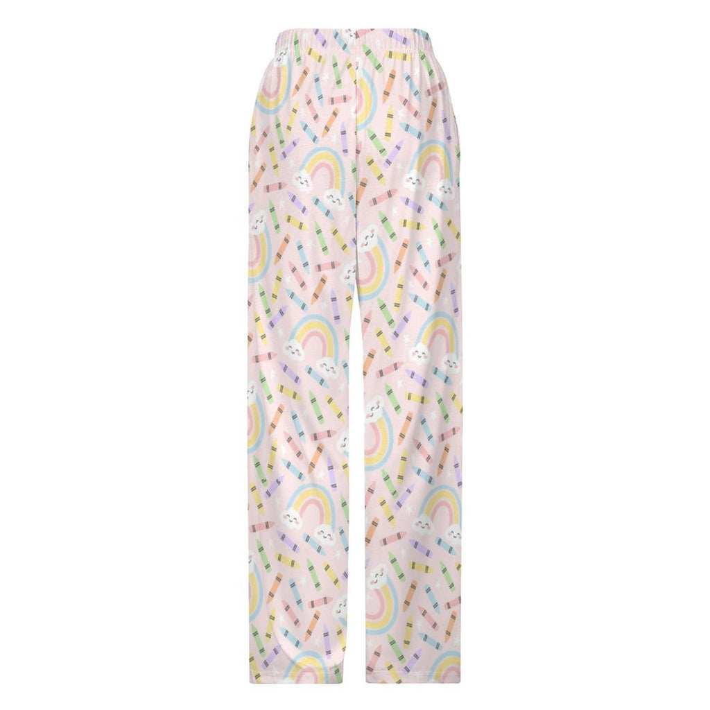 Rainbows & Crayons Unisex Cozy Pants