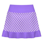 Cute Lavender Ruffle Play Skort