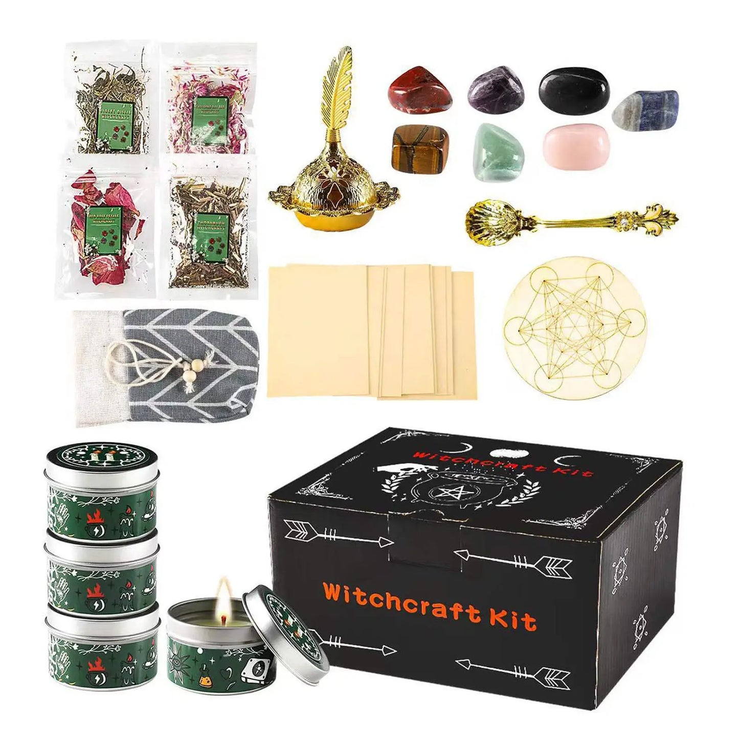 Witchcraft Supplies Box For Beginners Kit