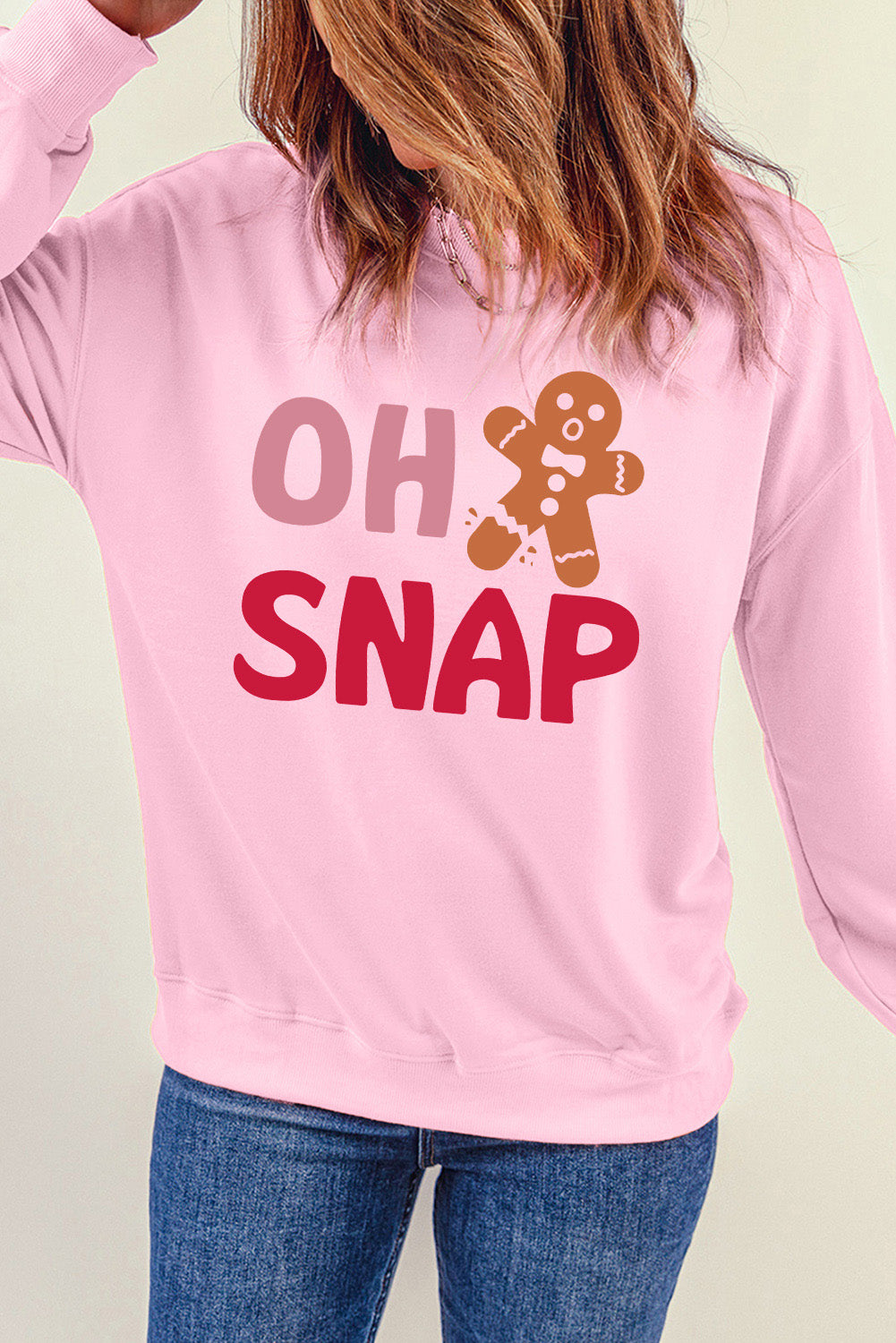 OH SNAP Gingerbread Graphic Sweatshirt