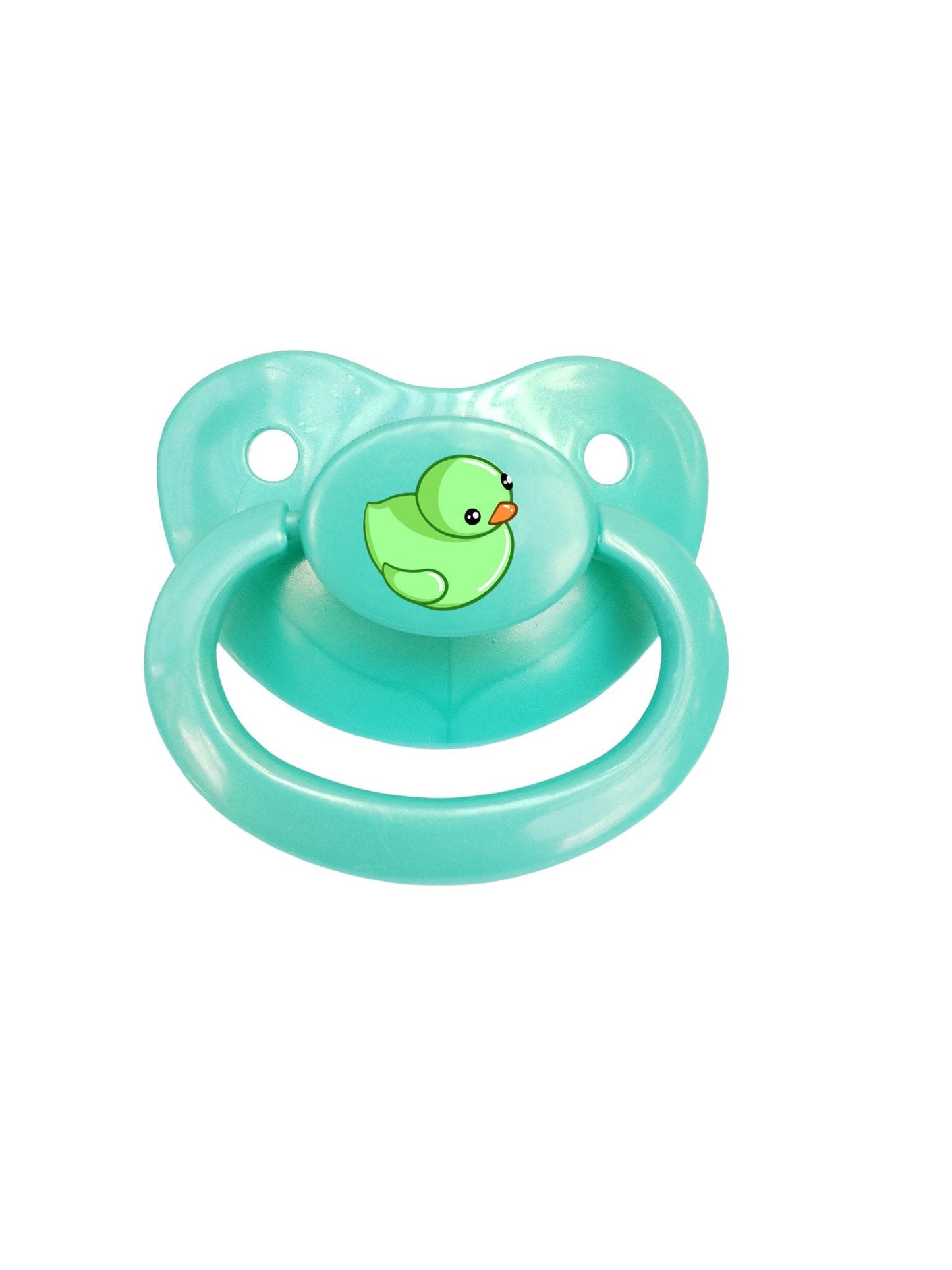 Green Duck Adult Pacifier