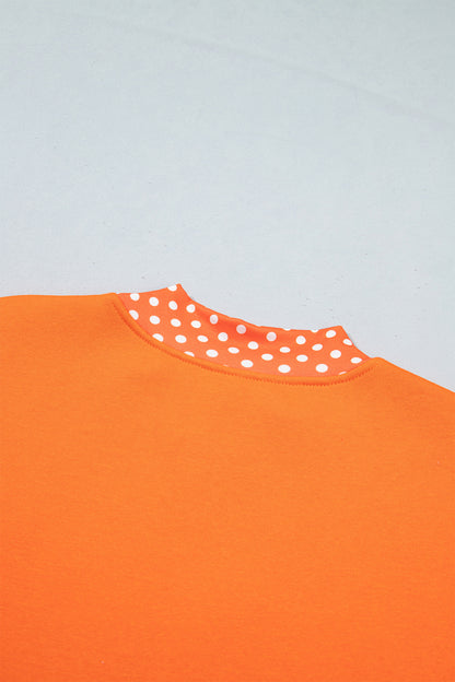 Polka Boo Oversized Sweatshirt