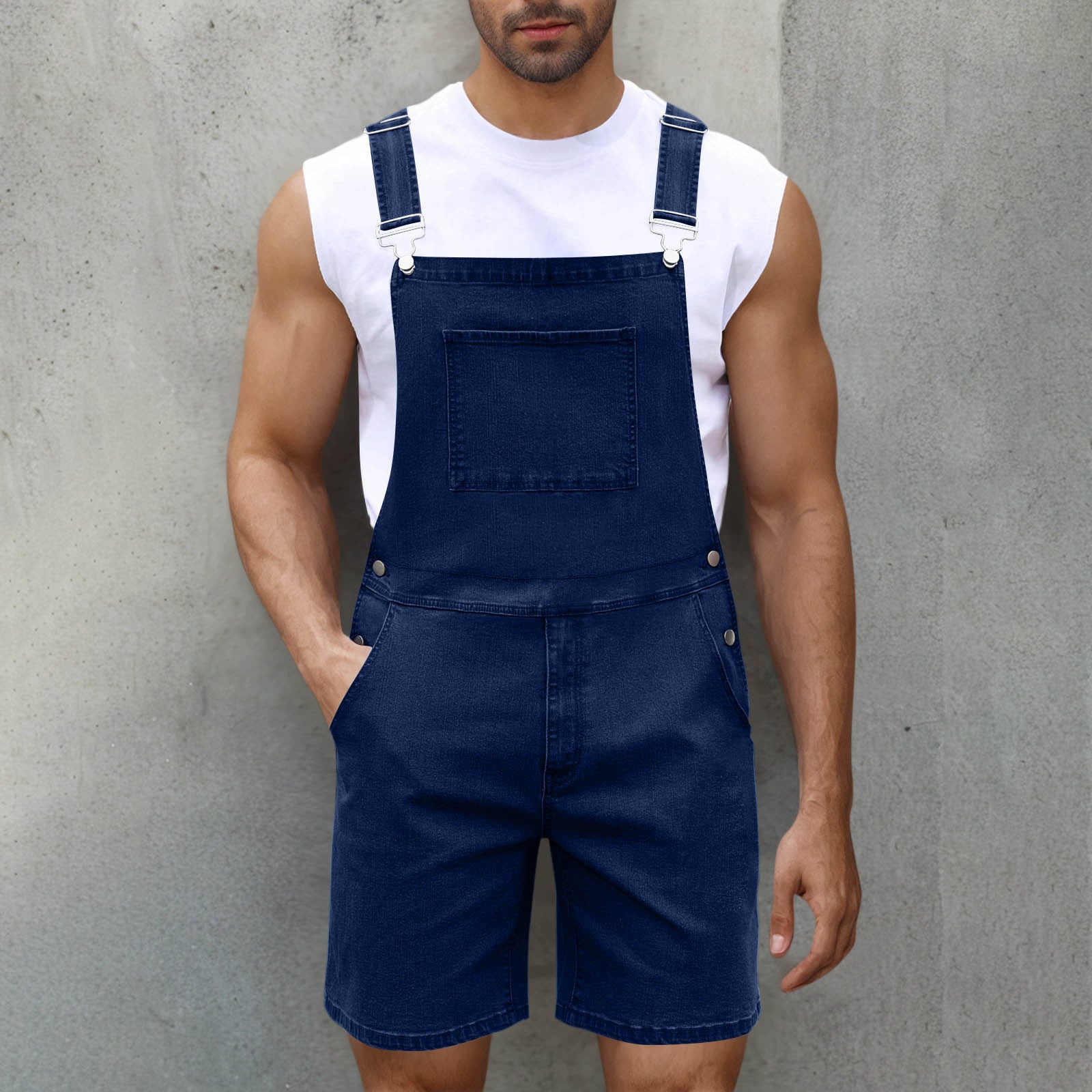 Cuddlecore Denim Shortalls