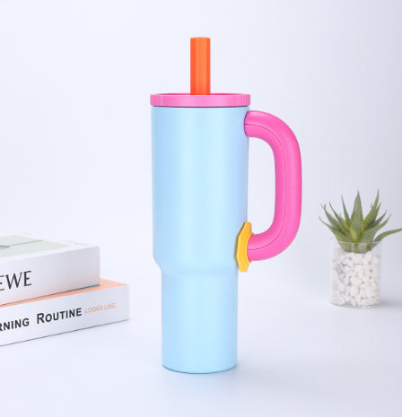 Sippy Cutie Stainless Steel Straw Cup – 1050ml Vacuum Tumbler
