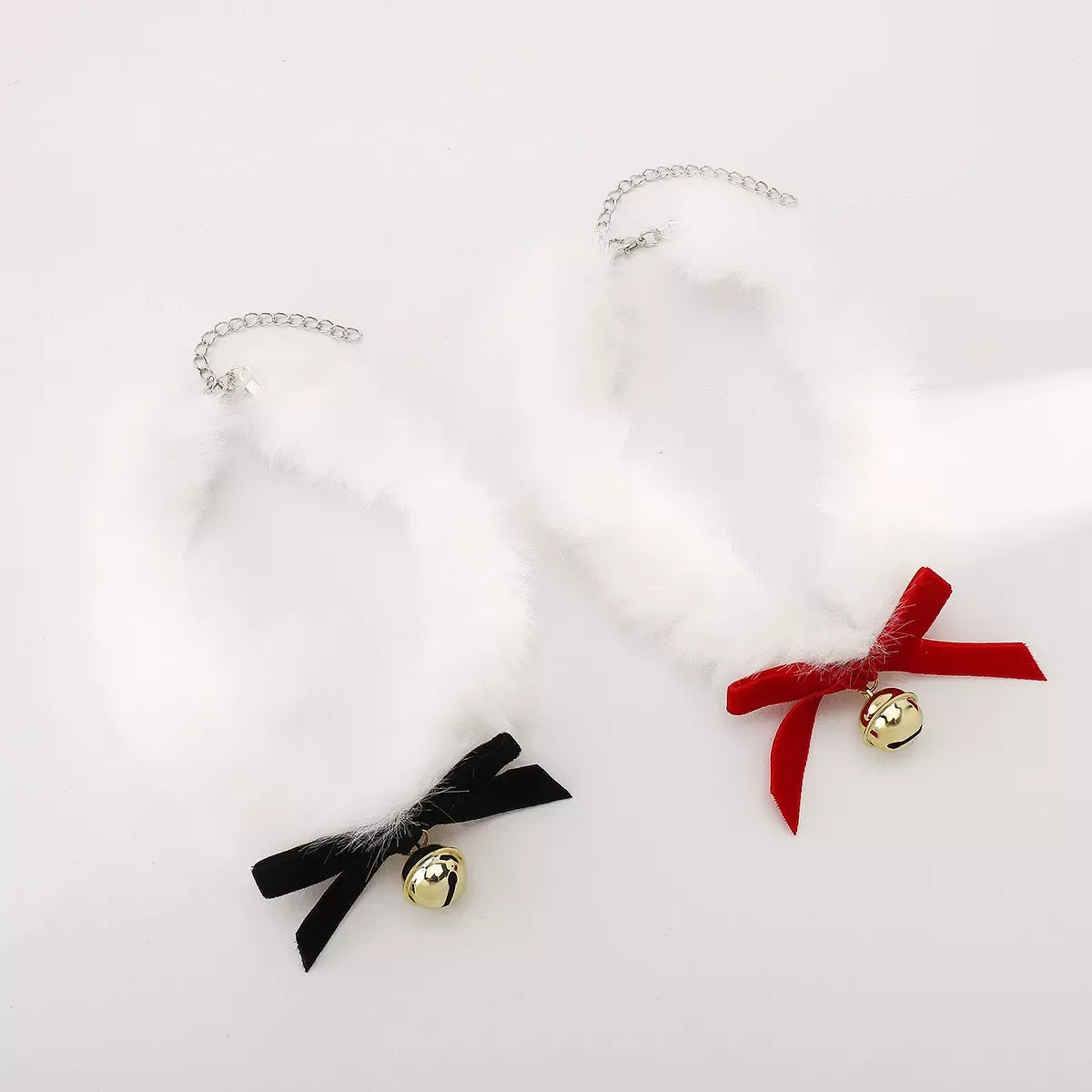 Cozy Christmas Bell Choker - Puppy's Aesthetics