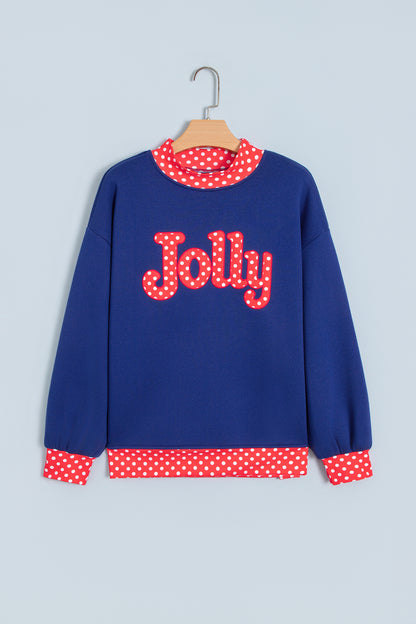 Polka Boo Oversized Sweatshirt