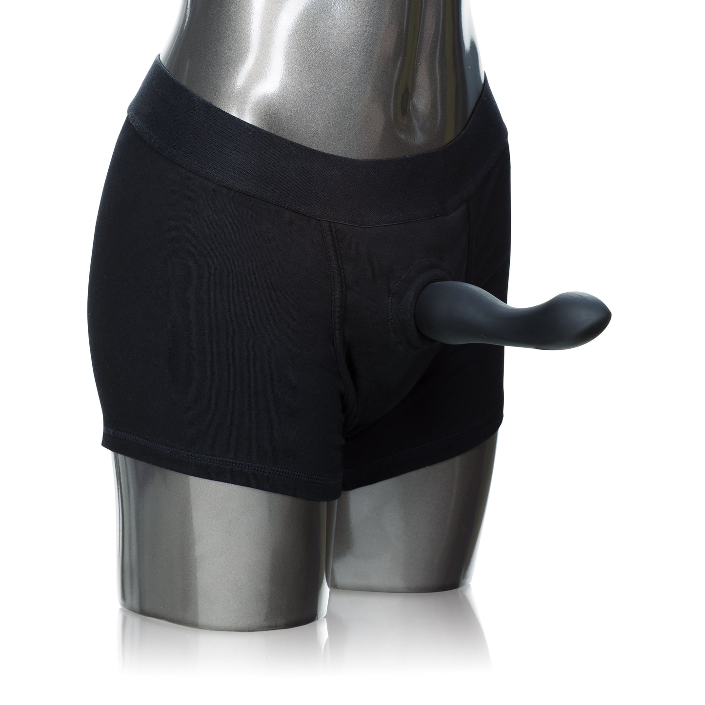 Packer Gear Boxer Brief Harness - Large/XL - Black