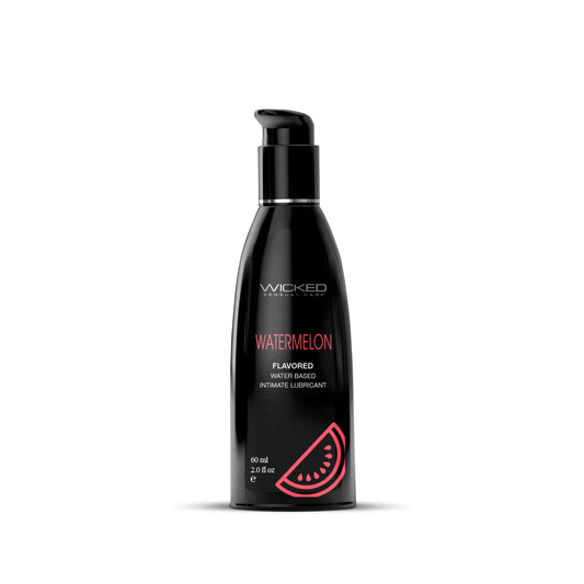 Aqua Watermelon Flavored Water Based Intimate Lubricant - 2 Fl. Oz.