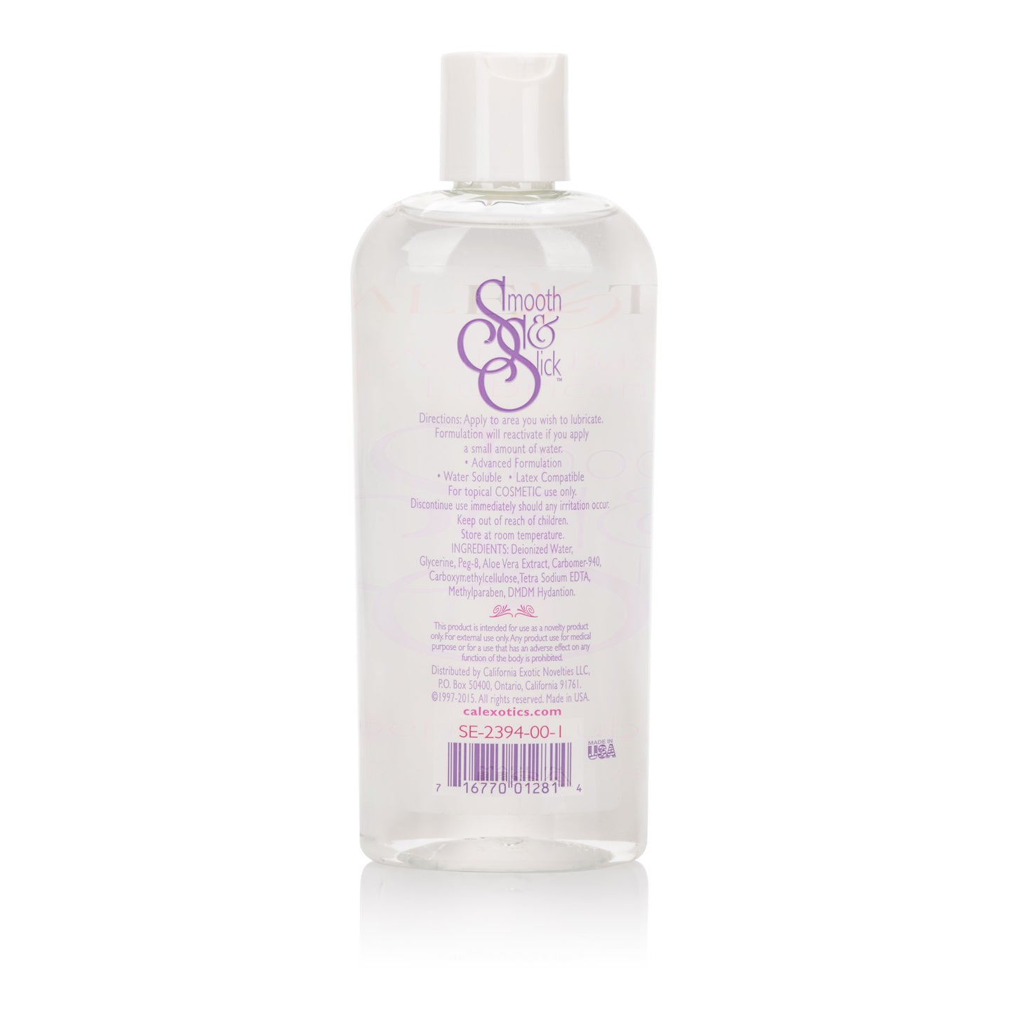Smooth and Slick Personal Lubricant 8 Oz.