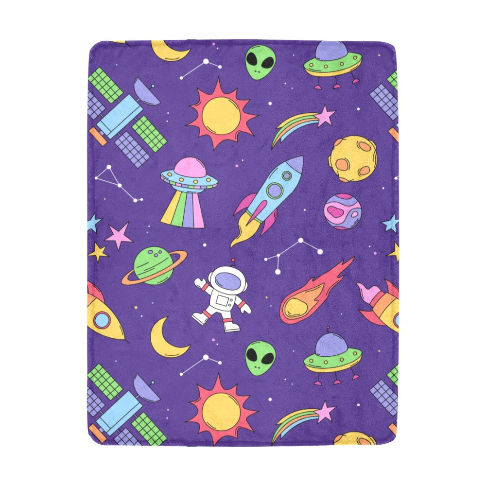 Intergalactic Space Fleece Blankie