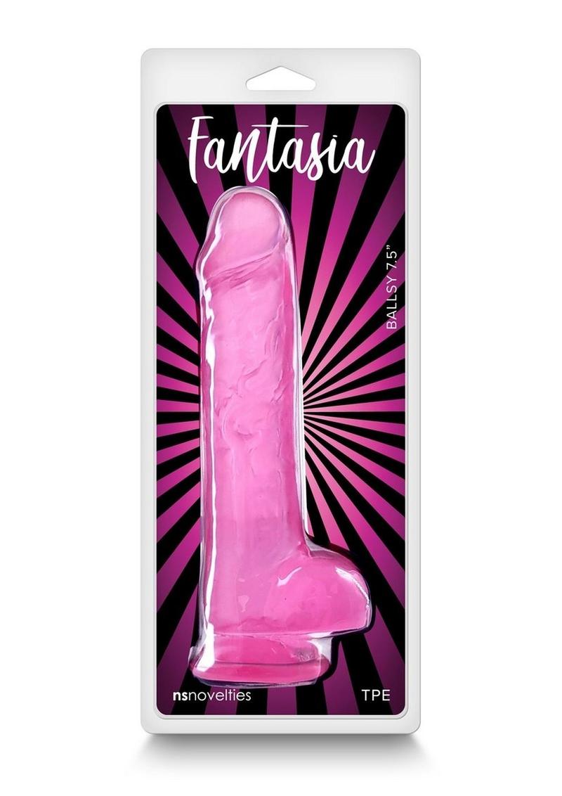 Fantasia Ballsy TPE Dildo (Colors) - Puppy's Aesthetics