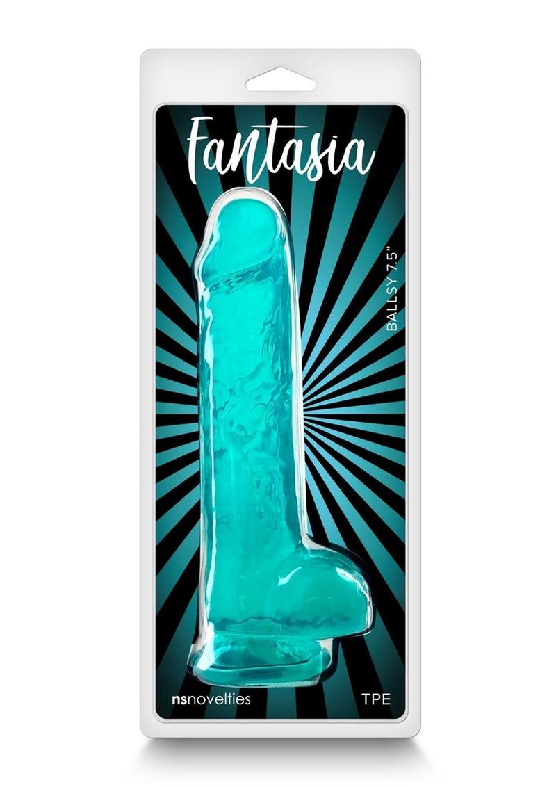 Fantasia Ballsy TPE Dildo (Colors) - Puppy's Aesthetics