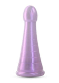 Fantasia Phoenix Ribbed Purple Dildo