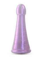 Fantasia Phoenix Ribbed Purple Dildo