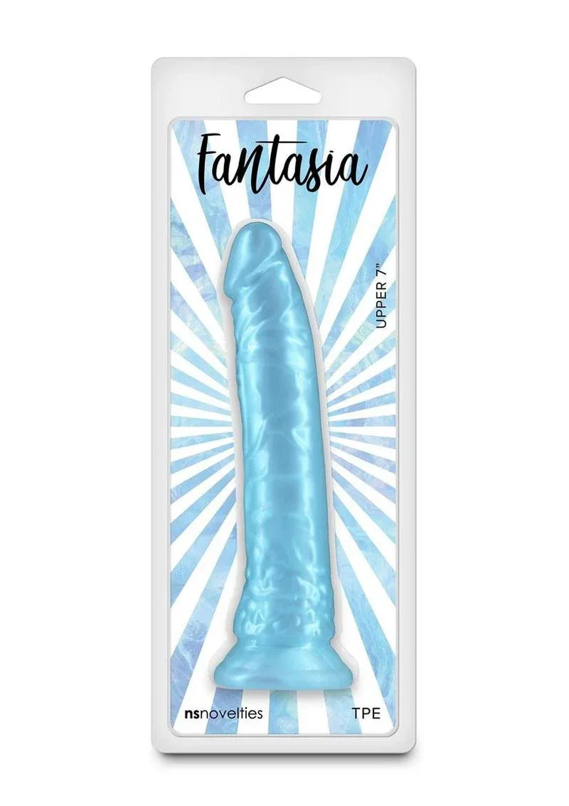 Fantasia Upper 7Inch Blue Dildo - Puppy's Aesthetics