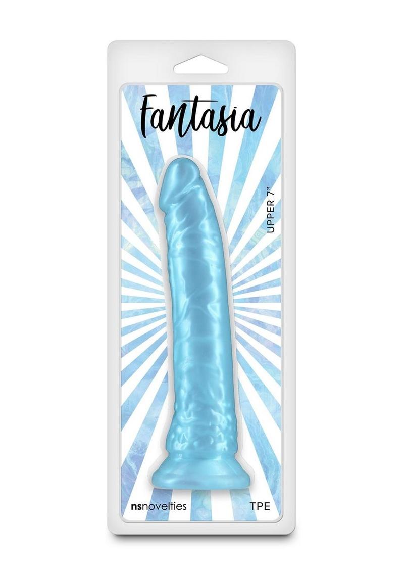 Fantasia Upper 7Inch Blue Dildo