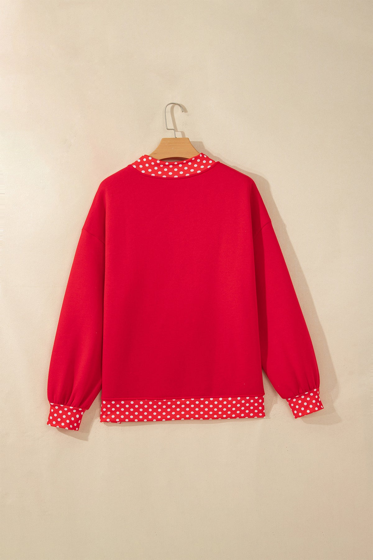 Polka Boo Oversized Sweatshirt