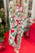 Gingerbread Cheer Lounge Set - Puppy's Aesthetics