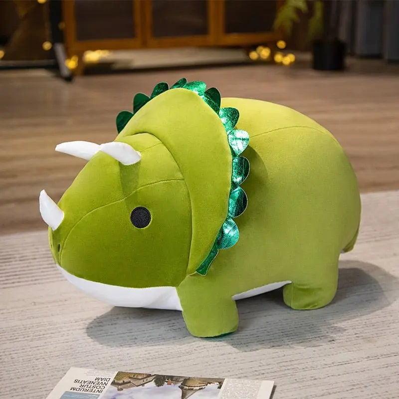 Soft Dinosaur Plushie Green