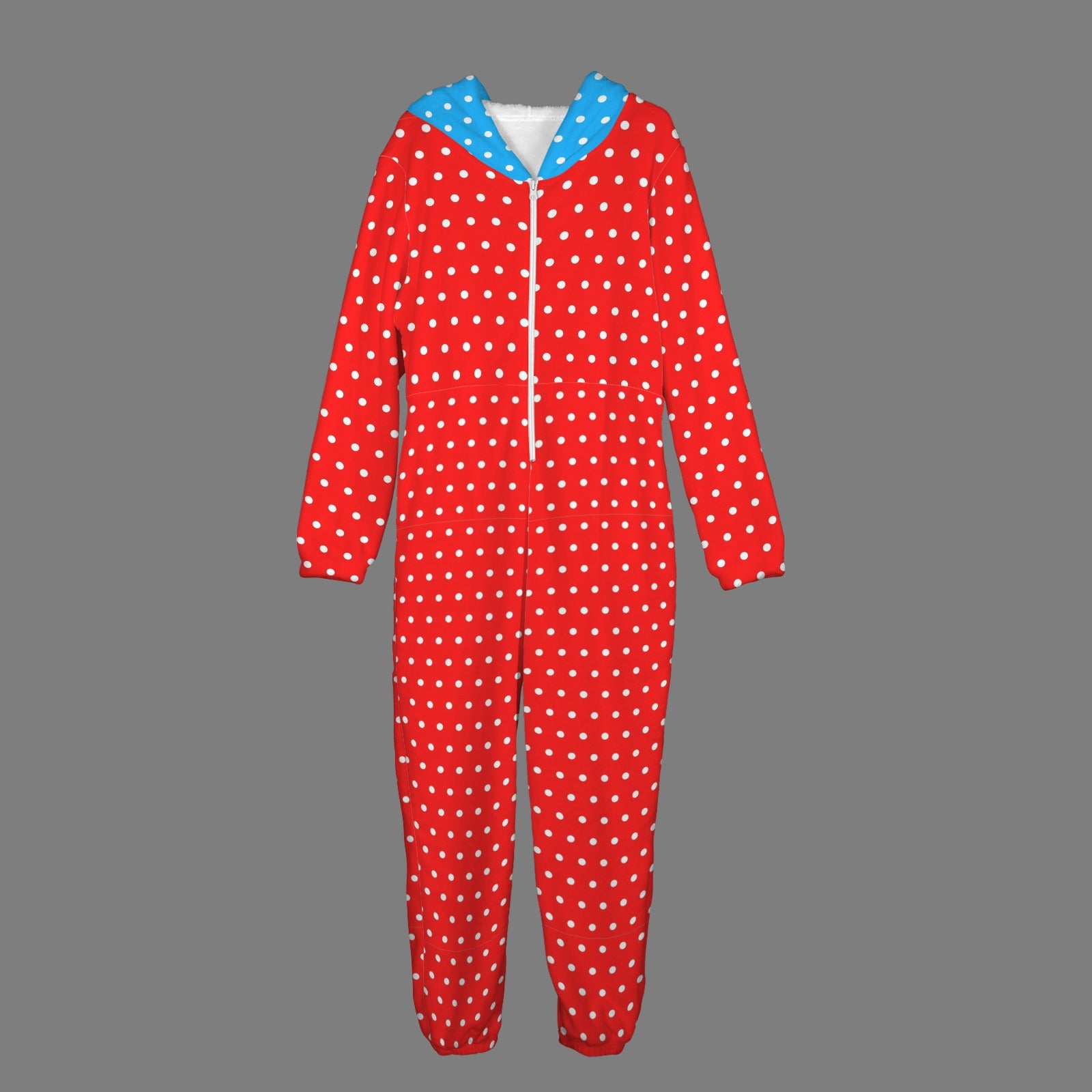 Candy Pop Polka Unisex Plush CozySuit