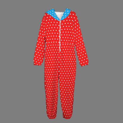 Candy Pop Polka Unisex Plush CozySuit