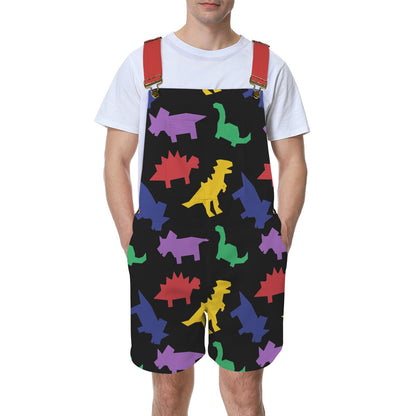 Lil Colorful Dinos Unisex Huggeralls