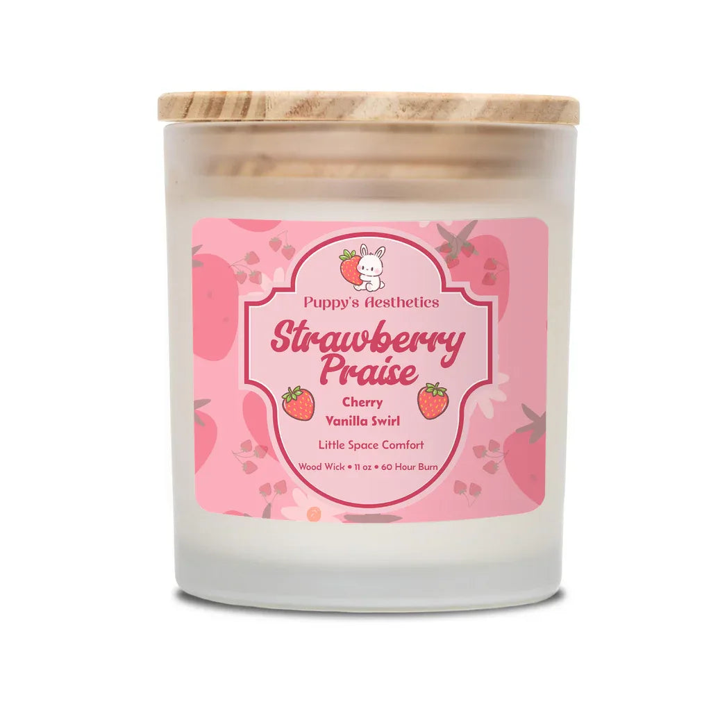Strawberry Praise - Cherry Vanilla Swirl - Puppy's Aesthetics
