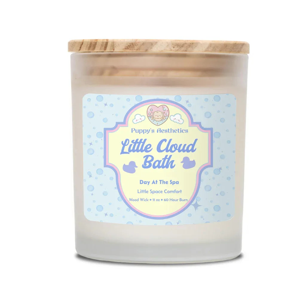 Little Cloud Bath - Day At The Spa - Puppy's Aesthetics
