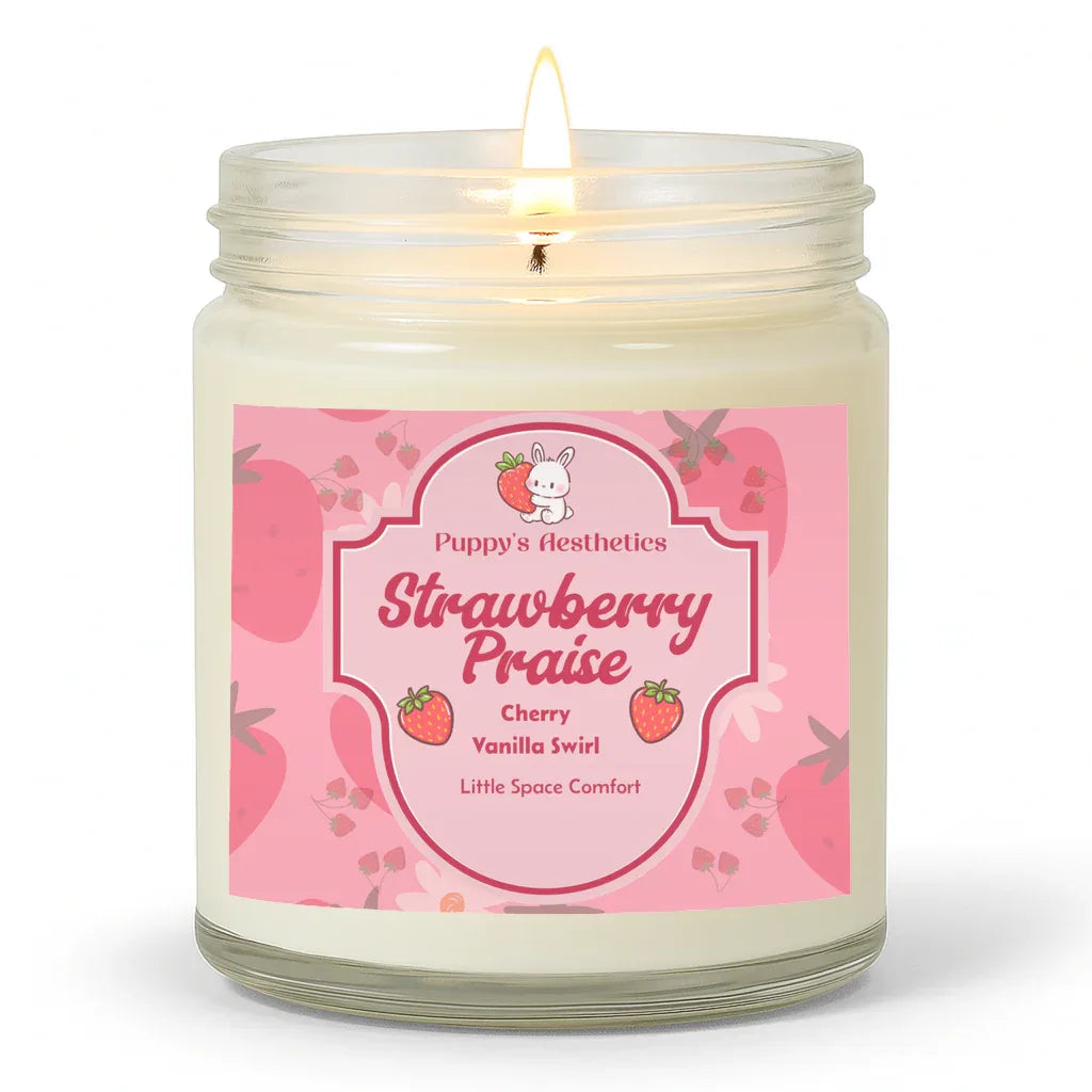 Strawberry Praise - Cherry Vanilla Swirl - Puppy's Aesthetics